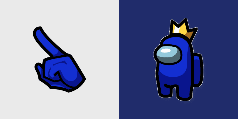 Blue Crown Crewmate