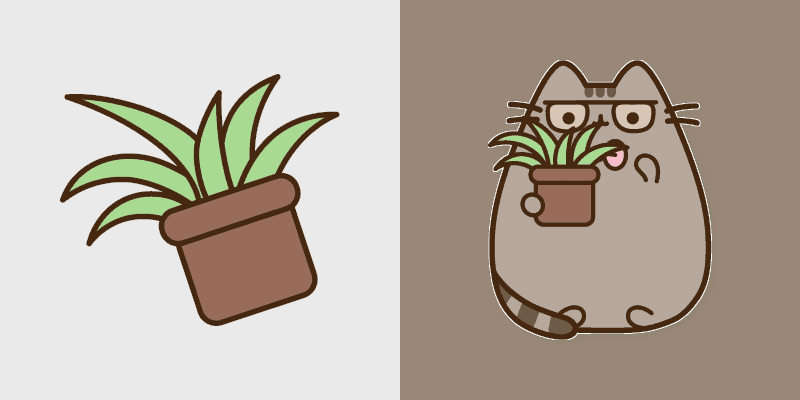 Whimsical Spring Pusheen