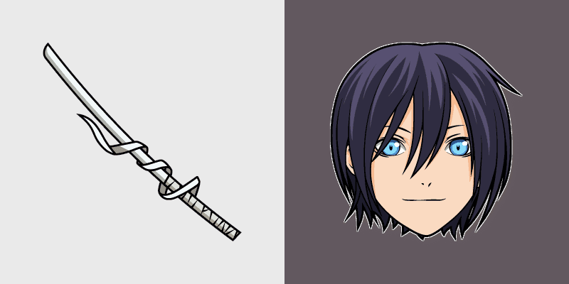Custom Cursor Pack: Noragami Yato Sword Adventure