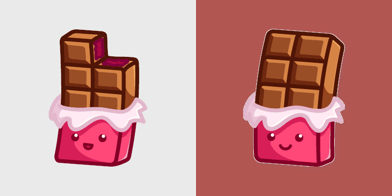 Custom Chocolatey cursor preview
