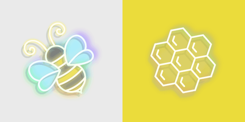 Honeycomb cursor preview