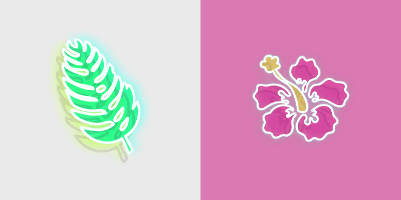 Petal cursor preview