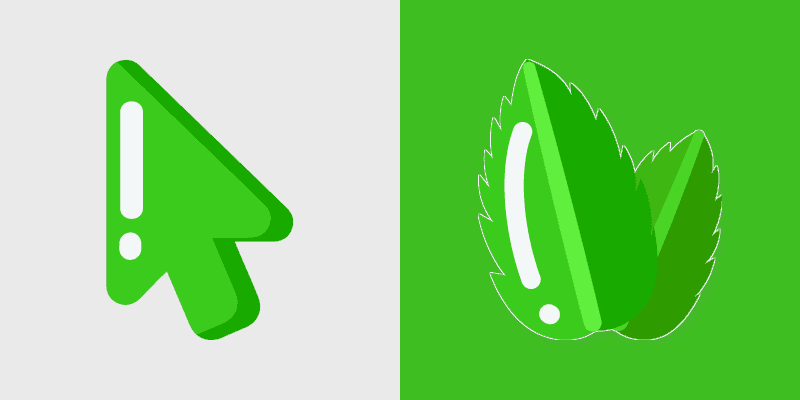 Minimal Mint cursor preview
