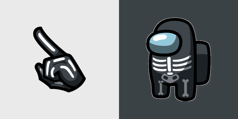 Spooky Skeleton Crewmate