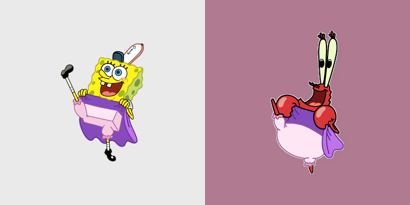 Characters From Bikini Bottom