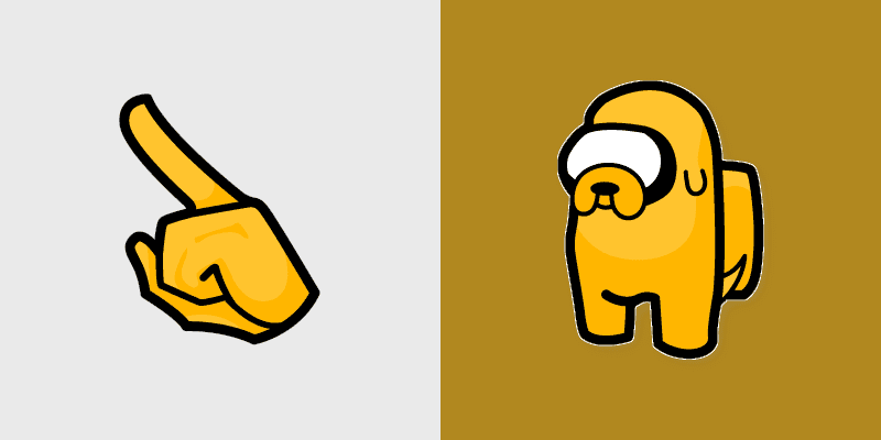 Jake Adventure Time Crewmate cursor preview