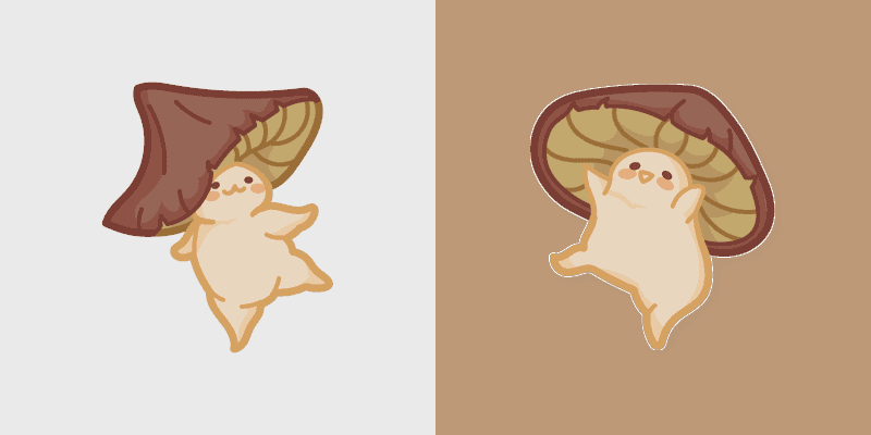 Dancing Mushroom cursor preview