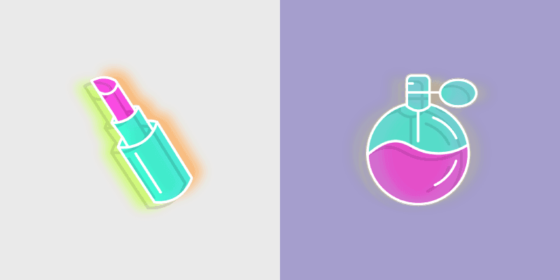 Lipstick Perfume cursor preview
