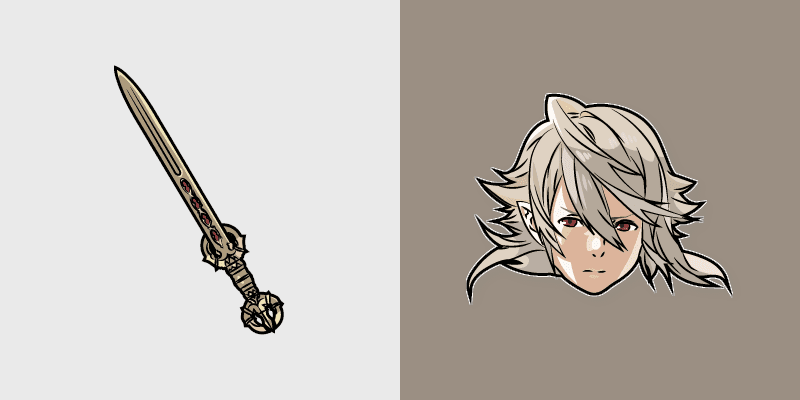 Custom Corrin & Sword Yato Mouse Cursor Pack cursor preview