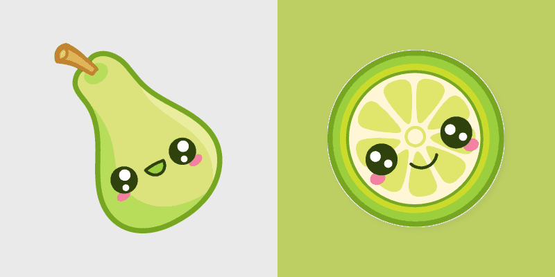 Pear and Lime cursor preview