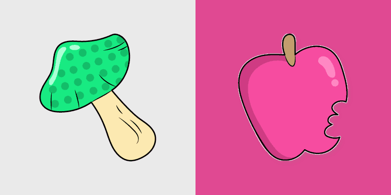 Mushroom Apple