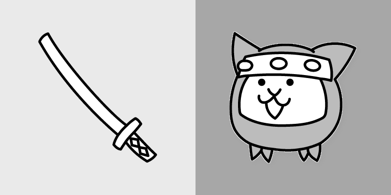 Ninja Cat Cursor Pack cursor preview