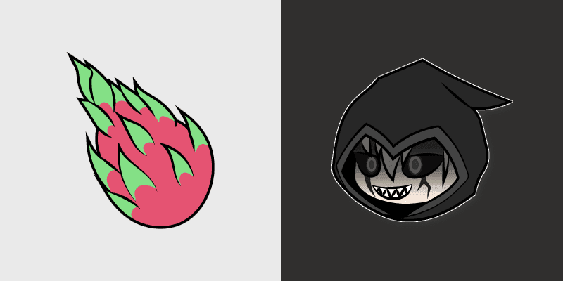 Shadow Dragon Fruit cursor preview