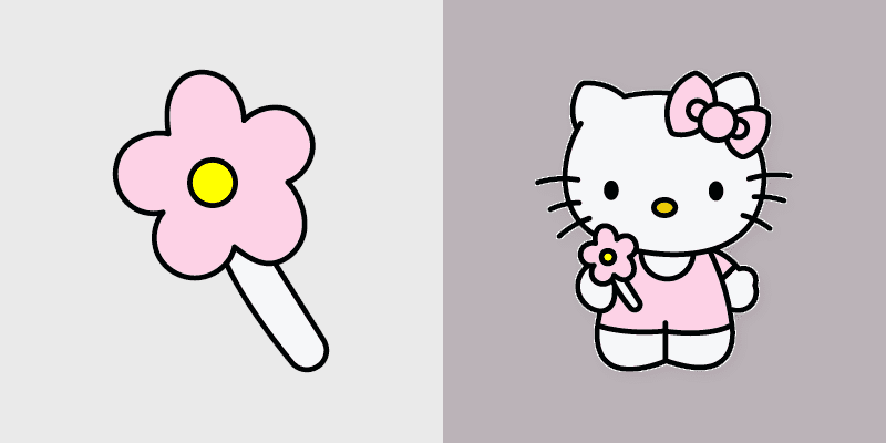 Cute Cursor Pack: Hello Kitty & Blossoms cursor preview