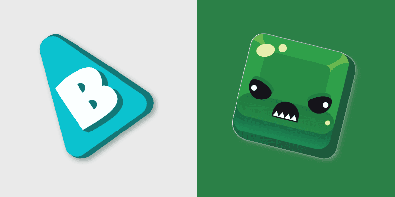 Enchanted Green Slime Monster Custom Cursor