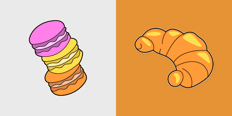 Macaron Pastel Nine
