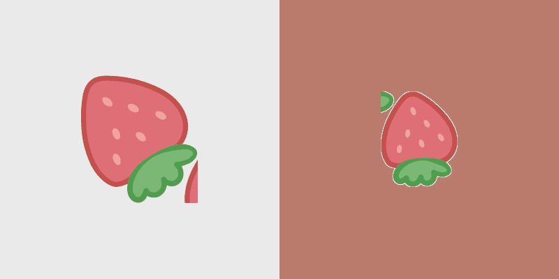 Cute Strawberry cursor preview