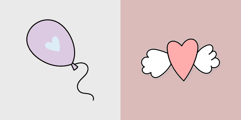 Balloons Hearts
