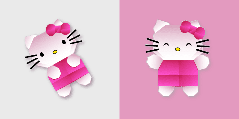 Origami Kitty