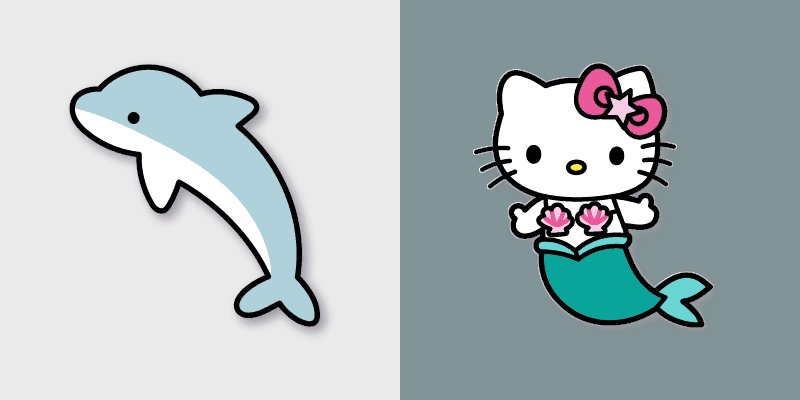 Hello Kitty Ocean Explorer Cursor Pack