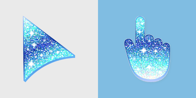 Blue Ocean Glitter
