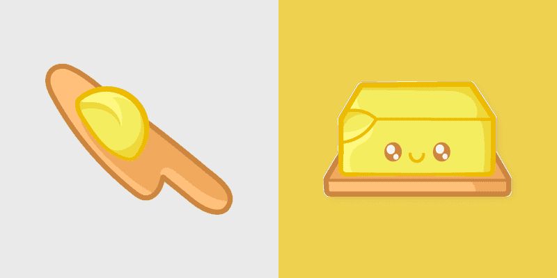 Butter cursor preview