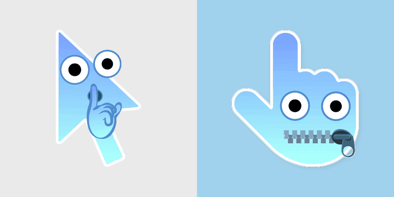 Shush Silence cursor preview