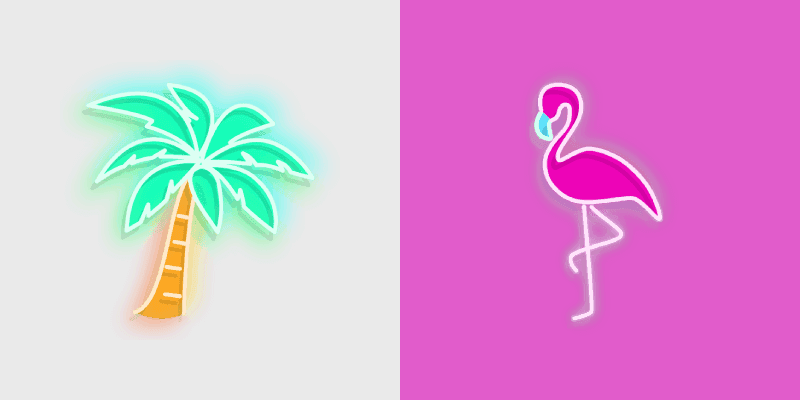 Palm Flamingo