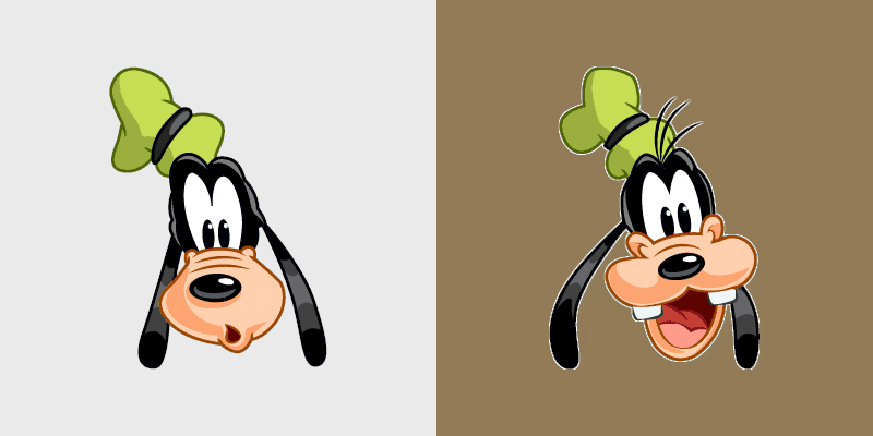 Goofy cursor preview