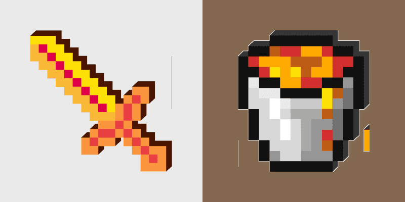 Lava Bucket Sword