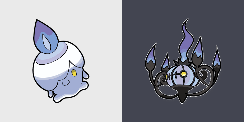 Litwick and Chandelure