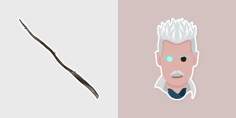 Gellert Grindelwald cursor preview