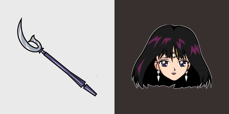 Cute Cursor Pack - Sailor Saturn