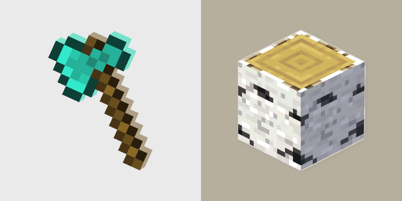 Birch Diamond Axe