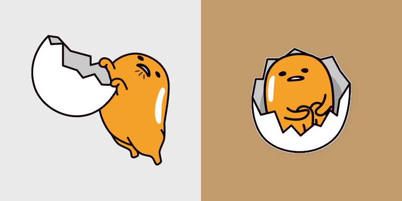 Eggy Gudetama Mix cursor preview