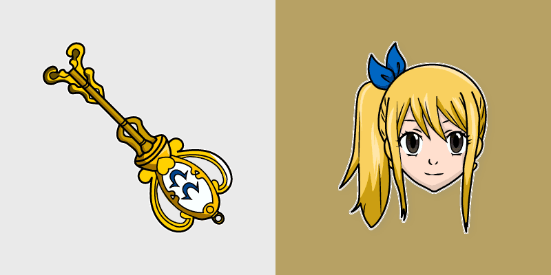Cute Cursor Collection - Lucy Heartfilia