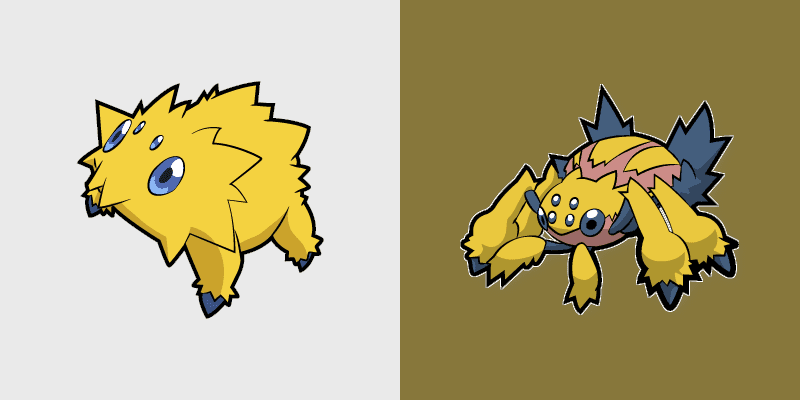 Joltik and Galvantula