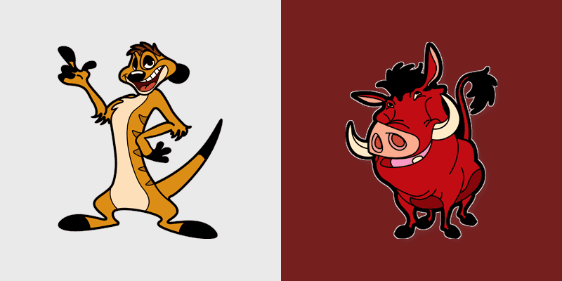Timon & Pumbaa