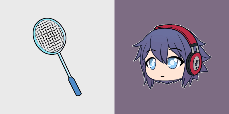Pat Badminton Racket