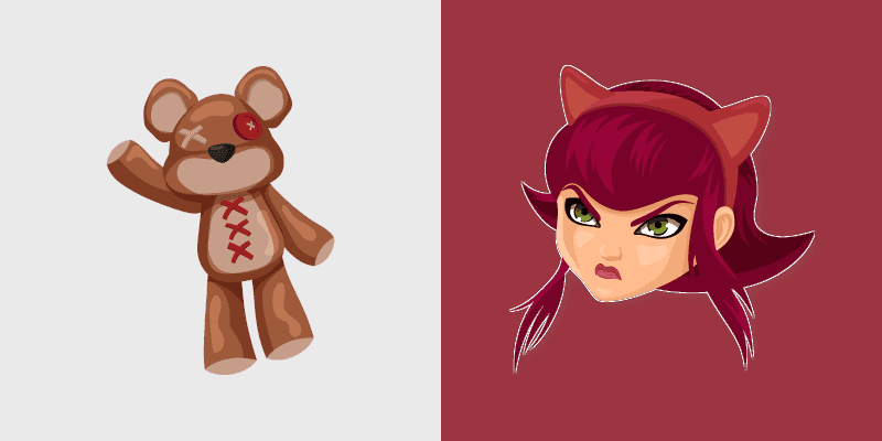 Custom Cursor Pack - League of Legends Annie & Tibbers