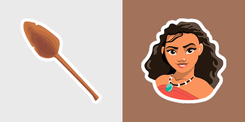 Moana & Oar
