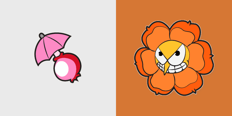 Cuphead Cagney Carnation Mouse Cursor Pack