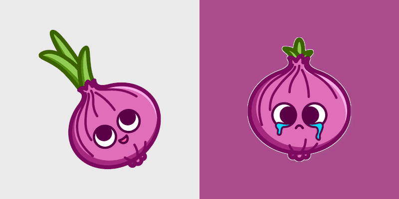 Purple Onion Mouse cursor preview
