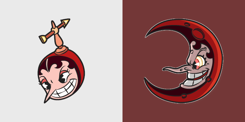 Cute Cursor Pack Cuphead Hilda Berg