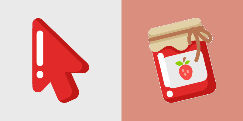 Minimal Berry cursor preview