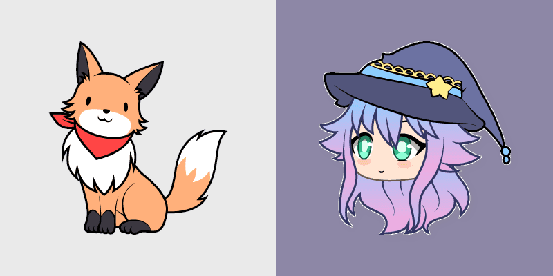 Alisa and Fox
