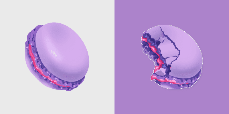 Custom Candy Macaron Mouse Cursor