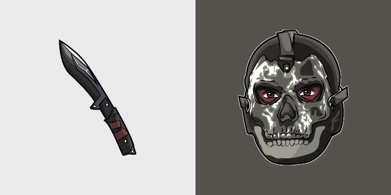 Call of Duty Mace and Knife