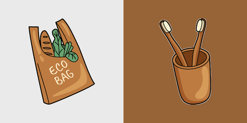 Eco Friendly Two