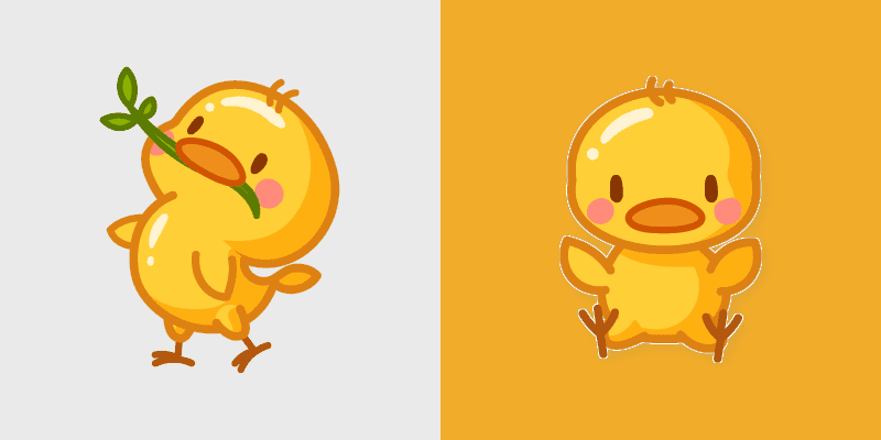 Duck cursor preview